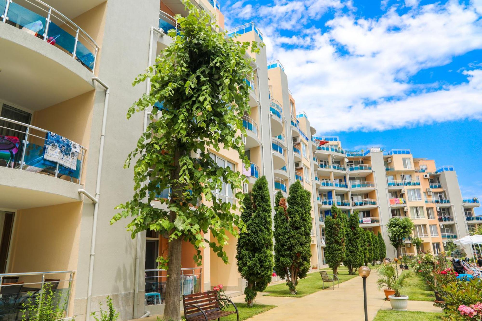 Luxury First Line Apartment With Pool By The Sea Misivri Dış mekan fotoğraf
