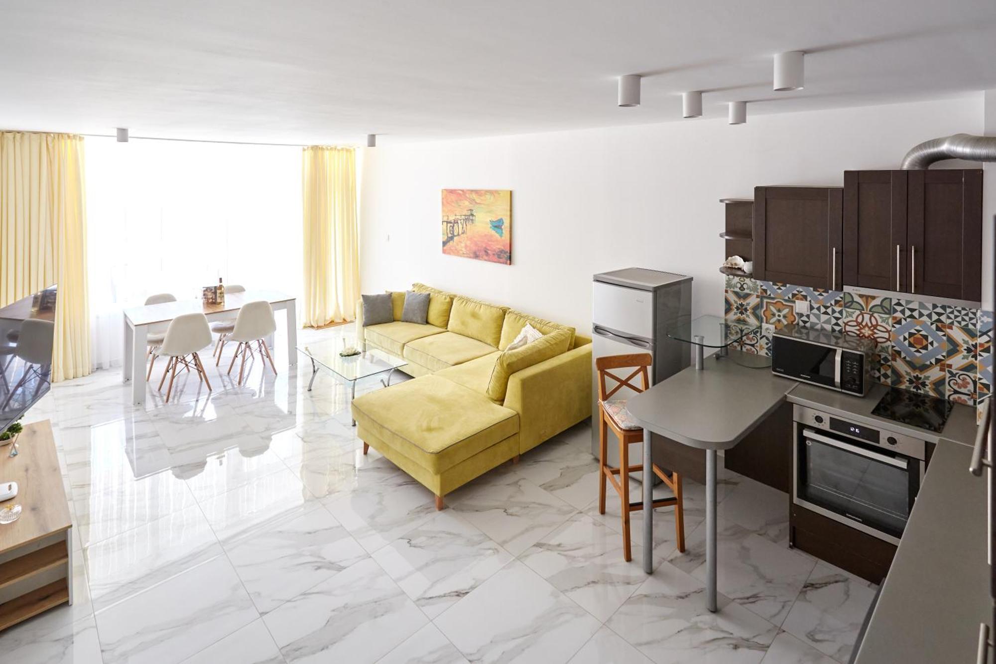Luxury First Line Apartment With Pool By The Sea Misivri Dış mekan fotoğraf