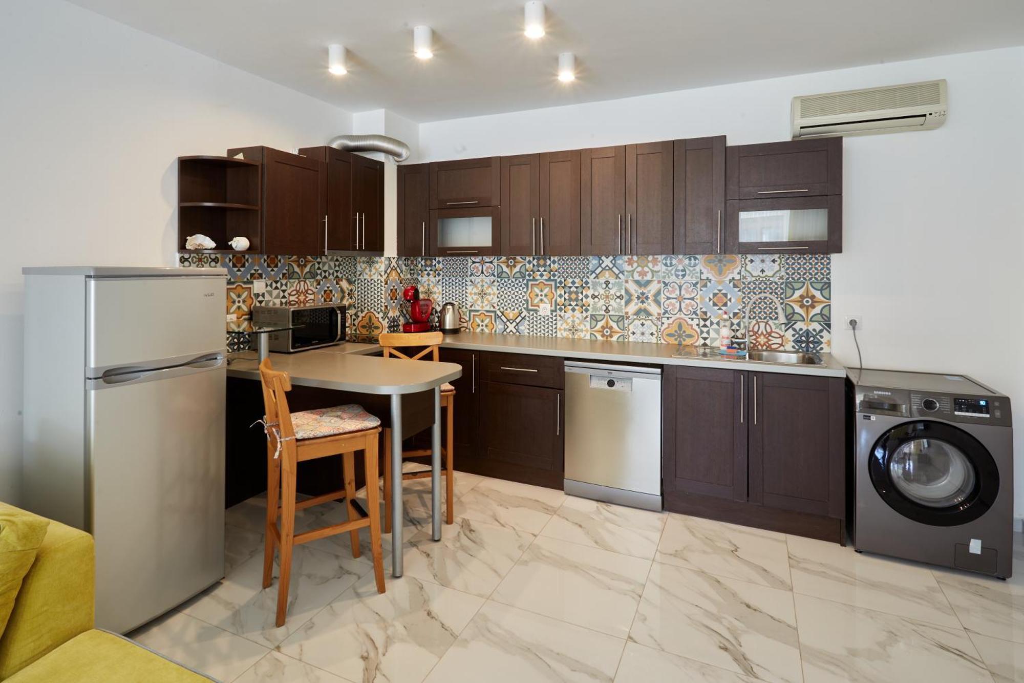 Luxury First Line Apartment With Pool By The Sea Misivri Dış mekan fotoğraf